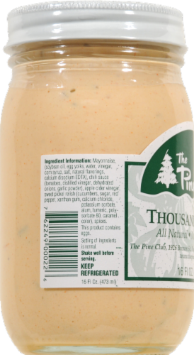The Pine Club Thousand Island Dressing Perspective: left