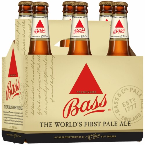 Bass® Pale Ale Beer Perspective: left