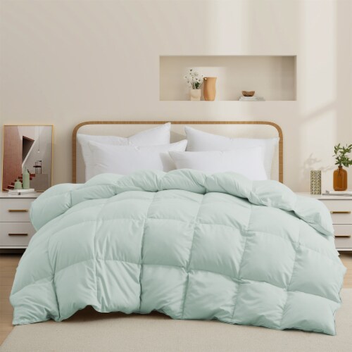 Goose feather down comforter king outlet