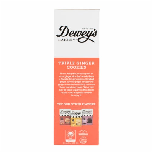 Dewey's Bakery® Triple Ginger Cookies Perspective: left