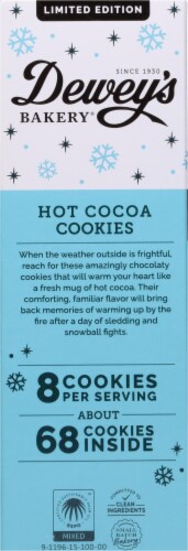 Dewey's Bakery® Hot Cocoa Cookie Thins Perspective: left