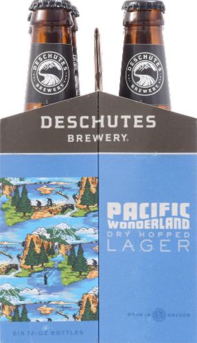 Deschutes Brewery Pacific Wonderland Lager Beer Perspective: left