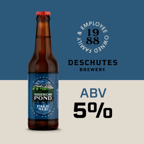 Deschutes Brewery® Mirror Pond Pale Ale Perspective: left