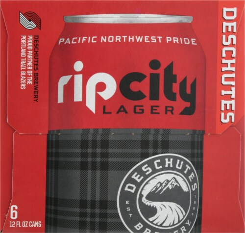 Deschutes Brewery® Rip City Lager Perspective: left