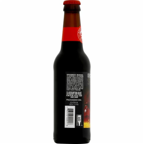 Deschutes Brewery Obsidian Stout Perspective: left