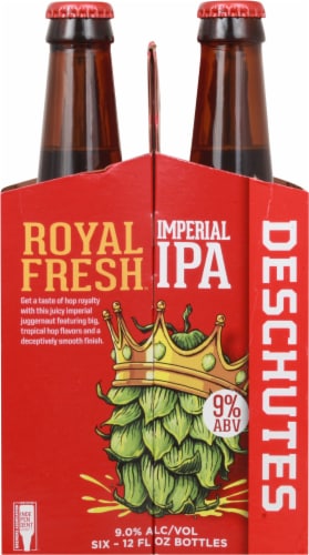 Deschutes Brewery Royal Fresh Imperial IPA Perspective: left