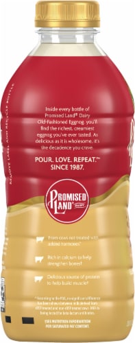 Promised Land® Limited Edition Old-Fashioned Eggnog Perspective: left