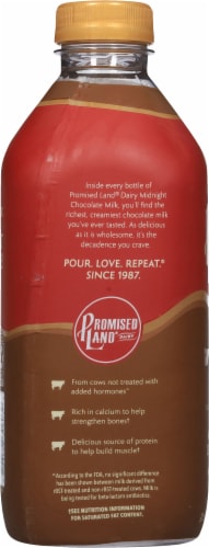 Promised Land® Midnight Chocolate Flavored Whole Milk Perspective: left