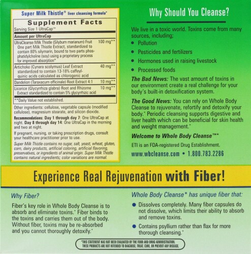 Enzymatic Therapy Whole Body Clenase Perspective: left