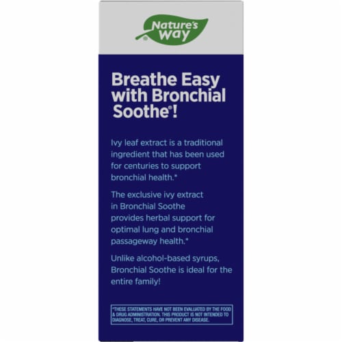 Nature's Way® Bronchial Soothe® Ivy Leaf Syrup Perspective: left