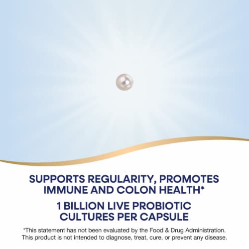 Enzymatic Therapy Probiotic Pearls® Adult 50+ Softgels Perspective: left