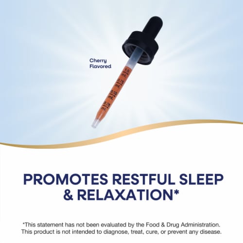 Nature's Way Sleep Tonight™ Cherry Melatonin Drops Perspective: left
