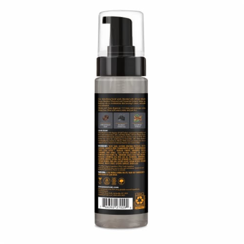 SheaMoisture African Black Bamboo Charcoal Facial Wash Perspective: left