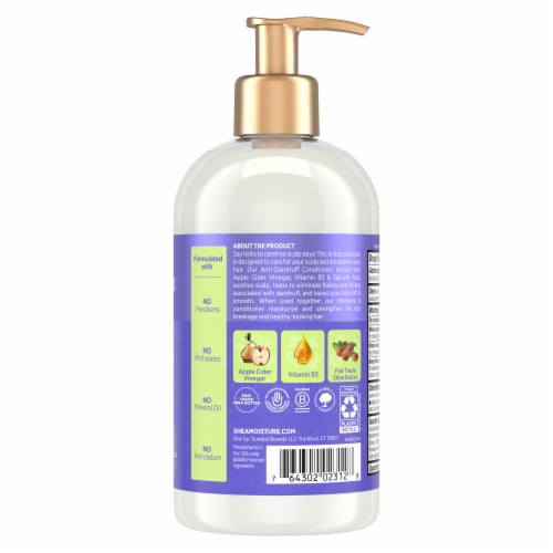 SheaMoisture Anti-Dandruff Apple Cider Vinegar & Salicylic Acid Conditioner Perspective: left