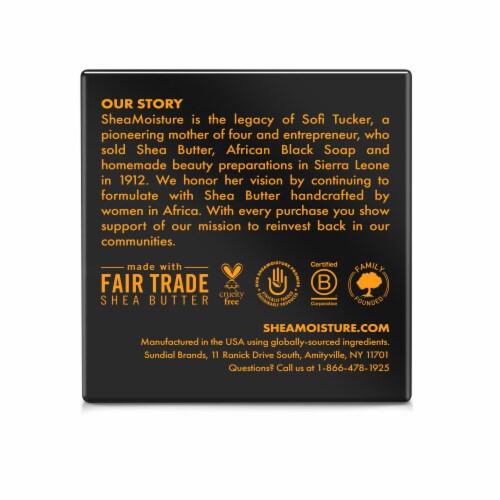 Shea Moisture® Paraben-Free African Black Soap Balancing Skin Moisturizer Perspective: left