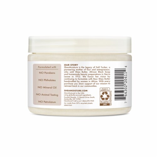 SheaMoisture 100% Virgin Coconut Oil Head-to-Toe Nourishing Hydration Perspective: left
