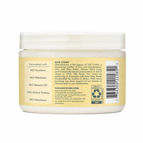 SheaMoisture Jamaican Black Castor Oil Strengthen and Restore Smoothie Perspective: left