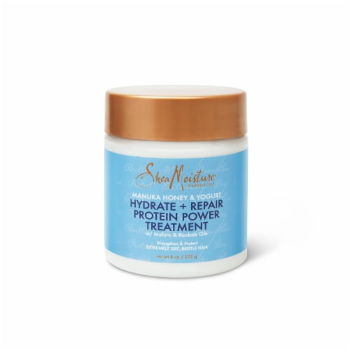 SheaMoisture Hair Masque Treatment for Extremely Dry Hair Manuka Honey and Yogurt Sulfate-Free Perspective: left