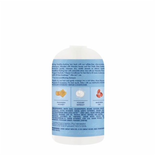 SheaMoisture Hydrate and Repair Shampoo Perspective: left