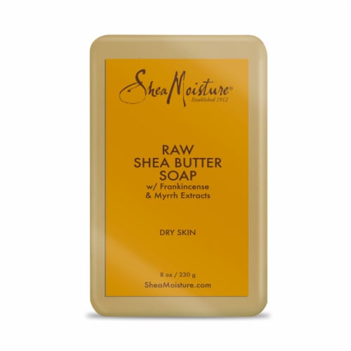 SheaMoisture with Raw Shea Butter Bar Soap for Body Perspective: left