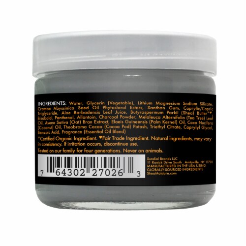 SheaMoisture African Black Soap and Bamboo Charcoal Hydrating Gelee Moisturizer Perspective: left
