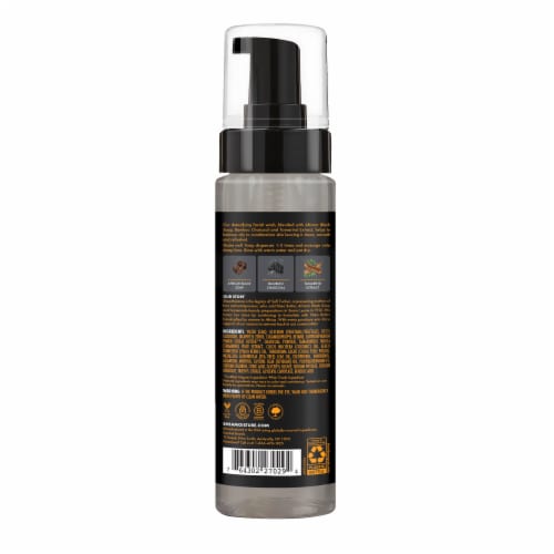 SheaMoisture African Black Soap Bamboo Charcoal Foaming Face Wash Perspective: left