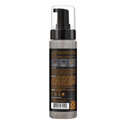 Shea Moisture Foaming Face Wash African Black Soap Bamboo Charcoal for Oily Blemish Prone Skin Perspective: left
