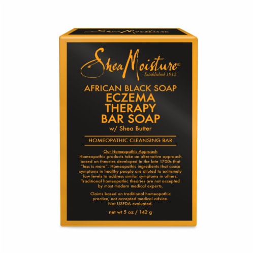 SheaMoisture African Black Soap Bar Soap Perspective: left