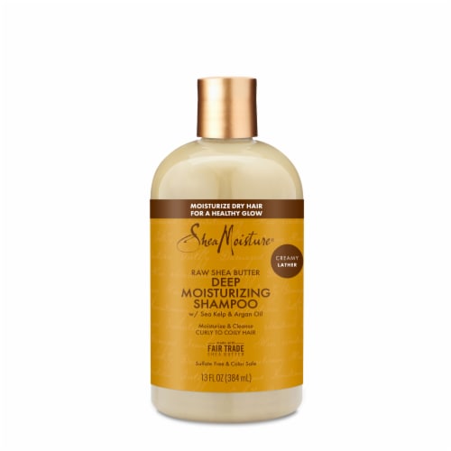 SheaMoisture Raw Shea Butter Deep Moisturizing Shampoo Perspective: left