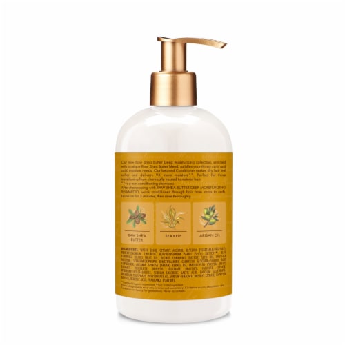 SheaMoisture Raw Shea Butter Conditioner for Curly Hair Perspective: left