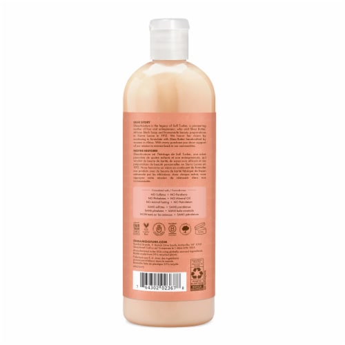 SheaMoisture Coconut and Hibiscus Curl and Shine Coconut Shampoo Perspective: left