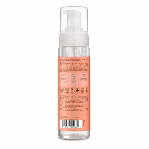 SheaMoisture Coconut and Hibiscus Curl Mousse Perspective: left