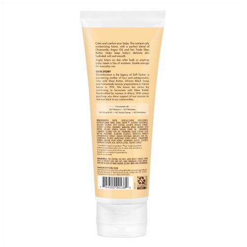 SheaMoisture Raw Shea Chamomile And Argan Oil Baby Lotion Perspective: left