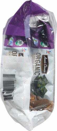 Annie Chun's Sesame Roasted Seaweed Snack Perspective: left