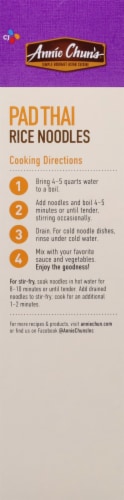 Annie Chun's Pad Thai Rice Noodles Perspective: left