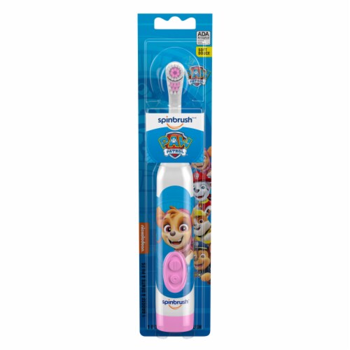 Spinbrush Kids PAW Patrol Electric Battery Powered Toothbrush Soft Bristles Perspective: left