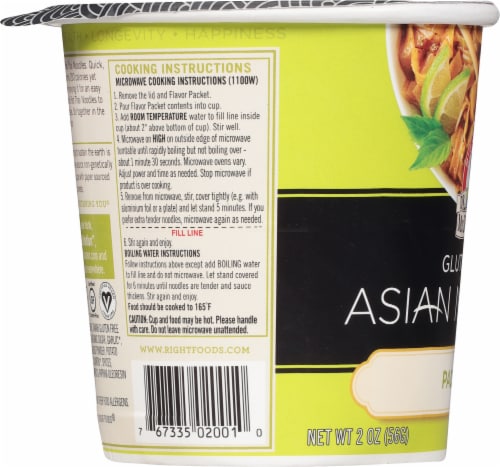 Dr. McDougall's Pad Thai Noodle Perspective: left