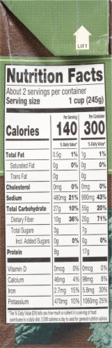 Dr. McDougall's Organic Lentil Vegetable Soup Perspective: left