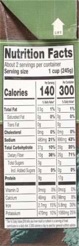 Dr. McDougall's Organic Lentil Vegetable Soup Perspective: left