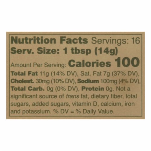 Kerrygold Grass-Fed Pure Irish Salted Softer Butter Tub Perspective: left