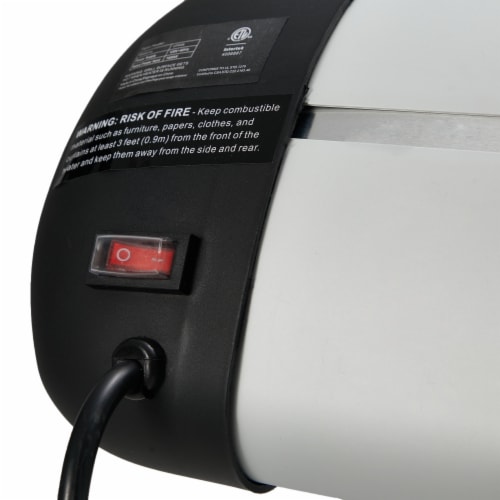 JOMEED 15000W Electric Outdoor Patio Heater with Remote and 3 Heat Settings Perspective: left