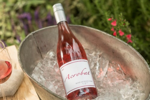 Acrobat Oregon Rose Wine Perspective: left