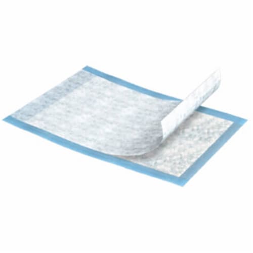 TENA Regular Disposable Underpad Fluff 17X24 350 25 pads Perspective: left