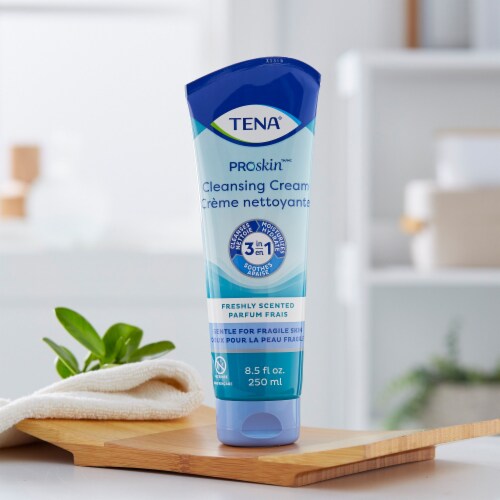 TENA® Cleansing Cream Perspective: left