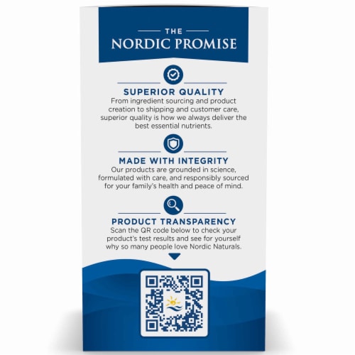 Nordic Naturals® Vitamin D3 Soft Gels 250mcg 1000 IU Perspective: left