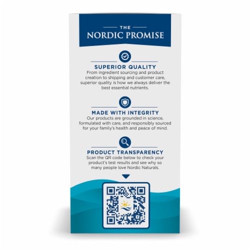 Nordic Naturals® Omega-3 Fish Oil Lemon Perspective: left