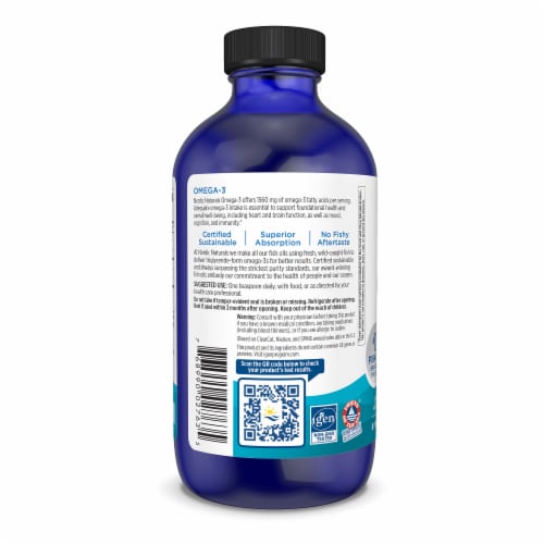 Nordic Naturals Lemon Omega-6 Dietary Supplement Perspective: left