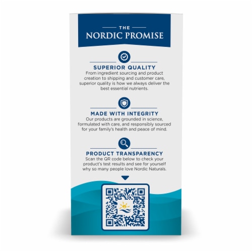Nordic Naturals Complete Omega-D3 Lemon Soft Gels 1000mg Perspective: left