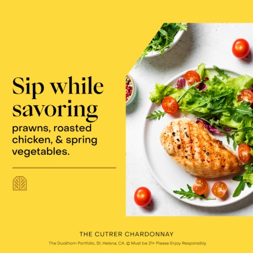 Sonoma-Cutrer The Cutrer Chardonnay Dry White Wine Perspective: left