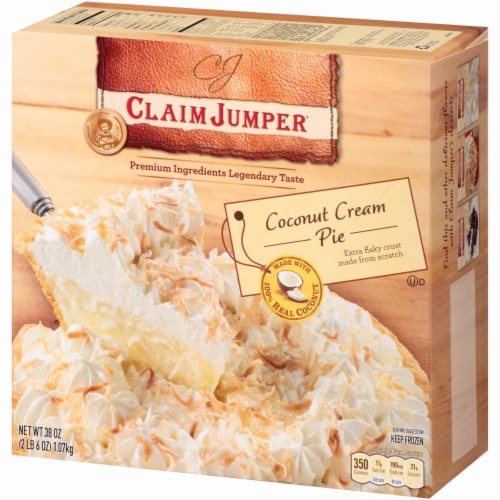 Claim Jumper Coconut Cream Pie Perspective: left